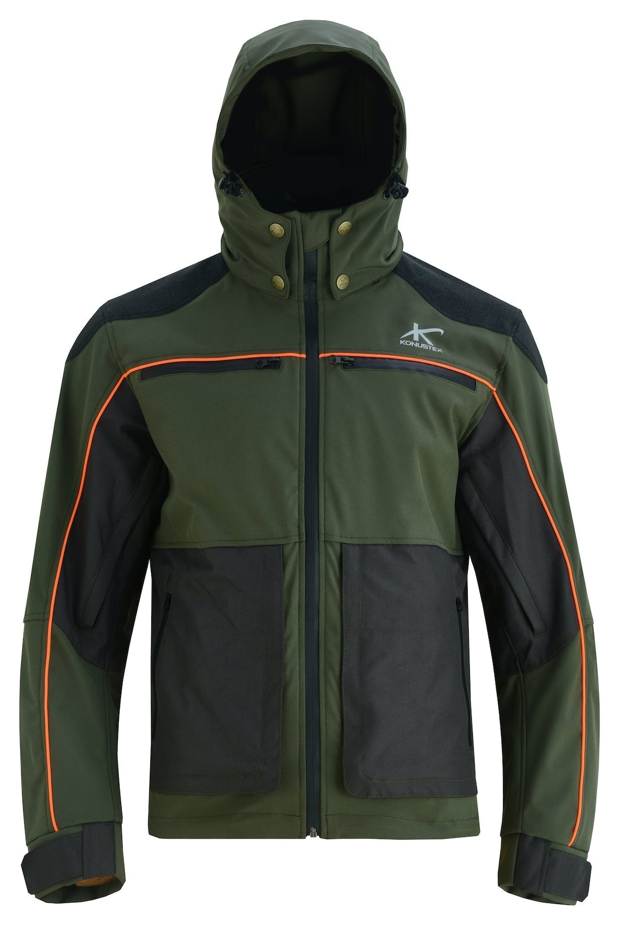Konustex Kreato 2.0 giacca da caccia con tasche anteriori accessoriate