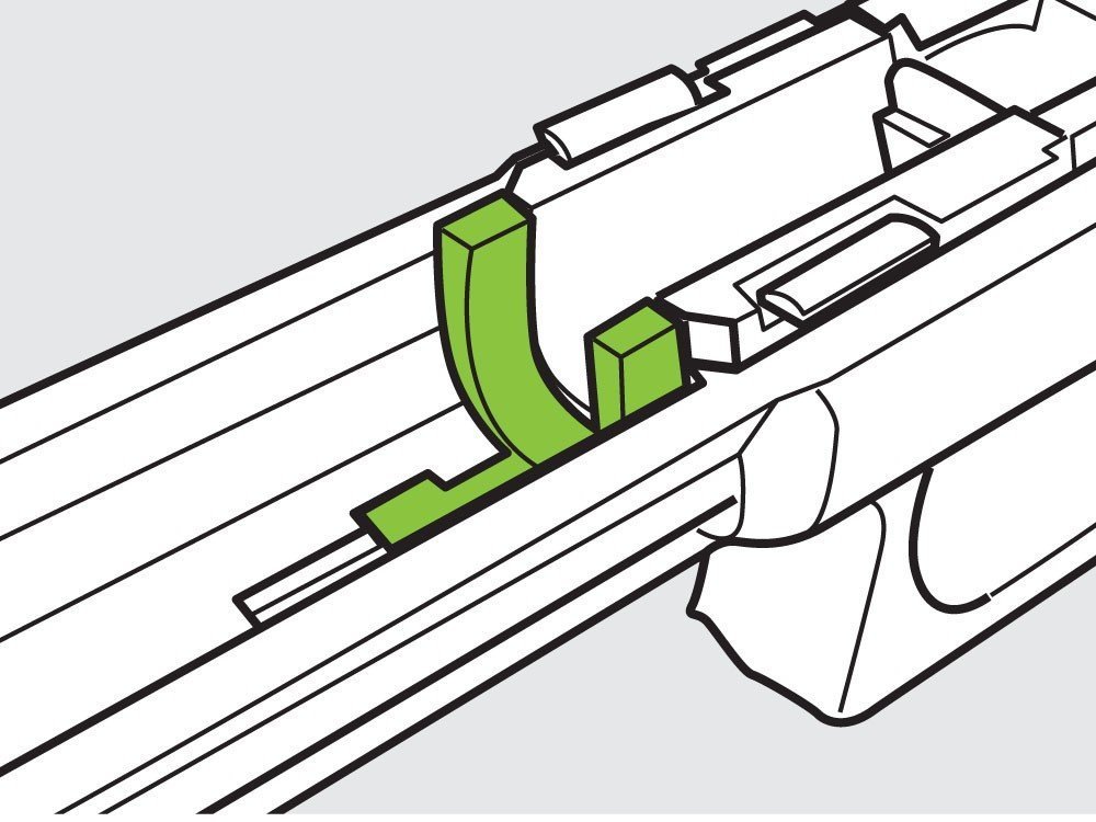 Strike Industries Frame Shock Buffer per Glock, dettaglio 7