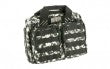 GPS Tactical Quad Pistol Range Bag Gray Digital Camo Soft, Holds Up To 6 Pistols Utilizing