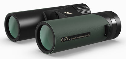 GPO Passion ED 10x32 verde, vista di tre quarti