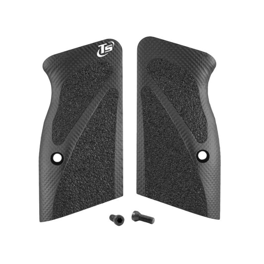 Toni System Guancette 3D corte per Tanfoglio P19L-P21L-T95F Stock (vecchio modello) – Nero