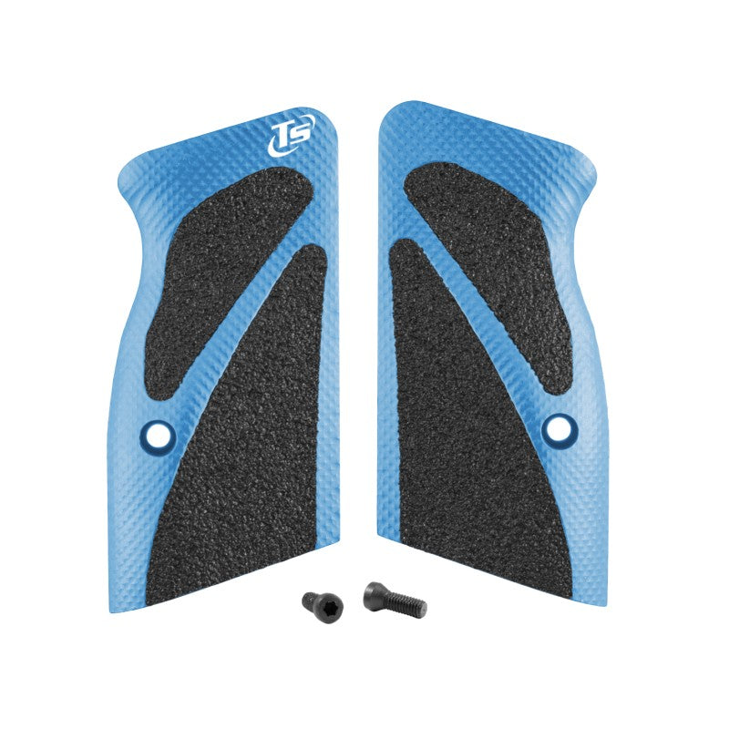 Toni System Guancette 3D corte per Tanfoglio P19L-P21L-T95F Stock (vecchio modello) – Blu