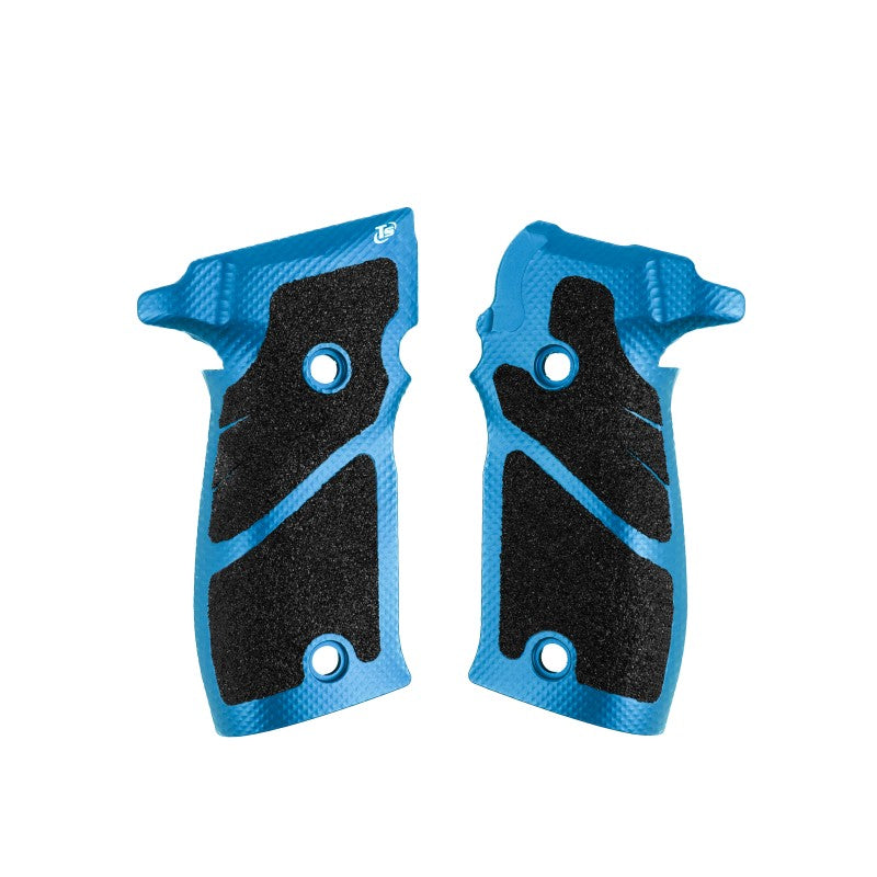 Toni System Guancette 3D lunghe per Sig Sauer P226 – Blu