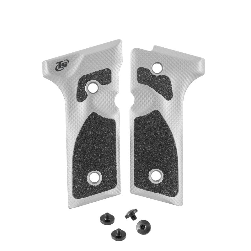 Toni System Guancette 3D per Beretta M9A3, M9A4 e 92X Full Size – Argento