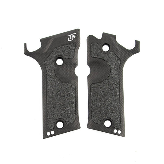 Toni System Guancette alleggerite per Beretta 92X Defensive (IDPA) – Nero