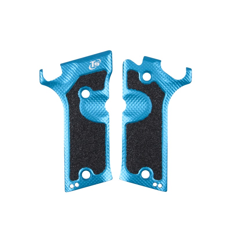 Toni System Guancette alleggerite per Beretta 92X Defensive (IDPA) – Blu