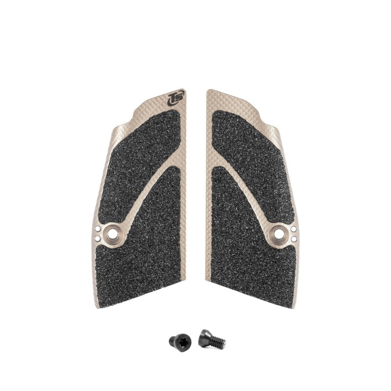 Toni System Guancette X3D alleggerite corte per CZ P-01 – Sabbia