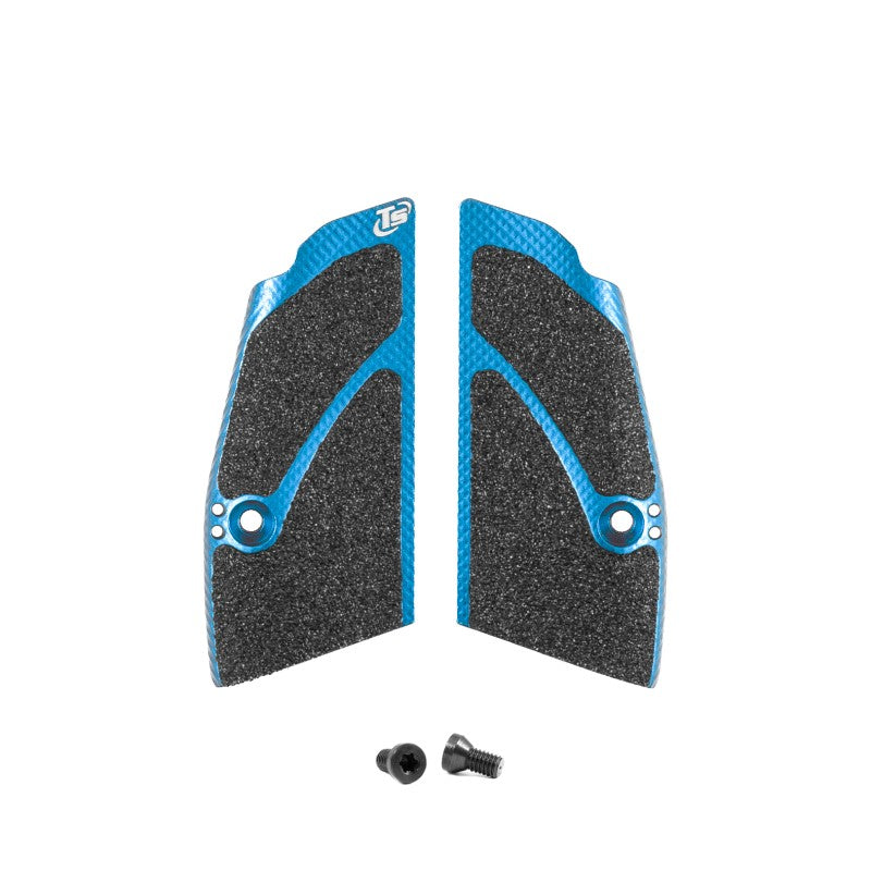 Toni System Guancette X3D alleggerite corte per CZ P-01 – Blu