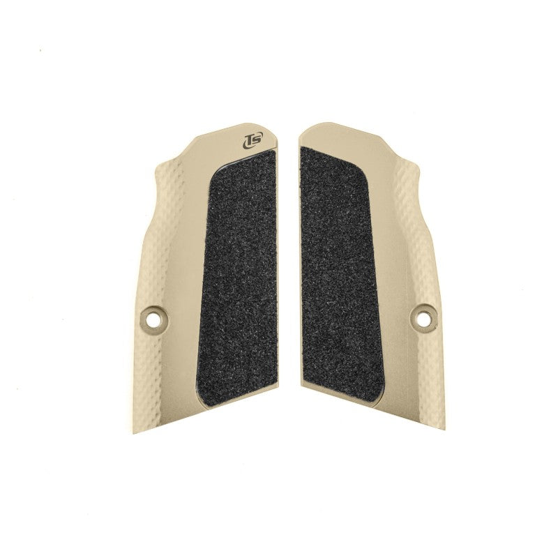 Toni System Guancette High-Grip corte, fusto small, per Tanfoglio – Sabbia