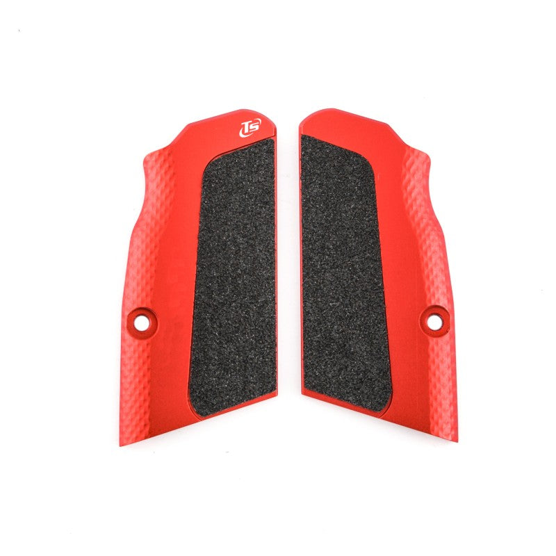 Toni System Guancette High-Grip corte, fusto small, per Tanfoglio – Rosso