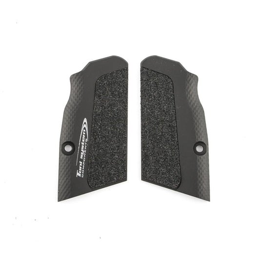 Toni System Guancette High-Grip ultra corte, fusto small, per Tanfoglio Domina e Limited Custom Unica – Nero