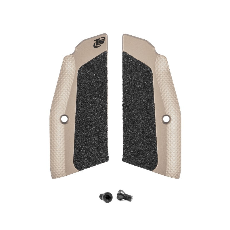 Toni System Guancette High Grip corte per CZ Shadow e Tactical Sport – Sabbia