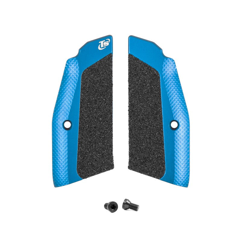 Toni System Guancette High Grip corte per CZ Shadow e Tactical Sport – Blu