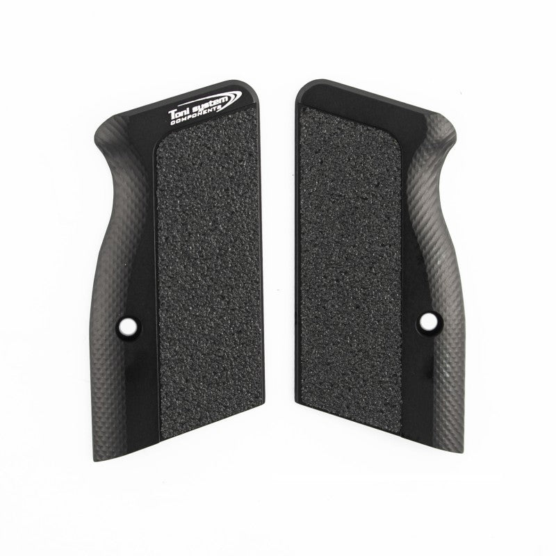 Toni System Guancette High Grip corte per Tanfoglio P19L-P21L-T95F – Nero