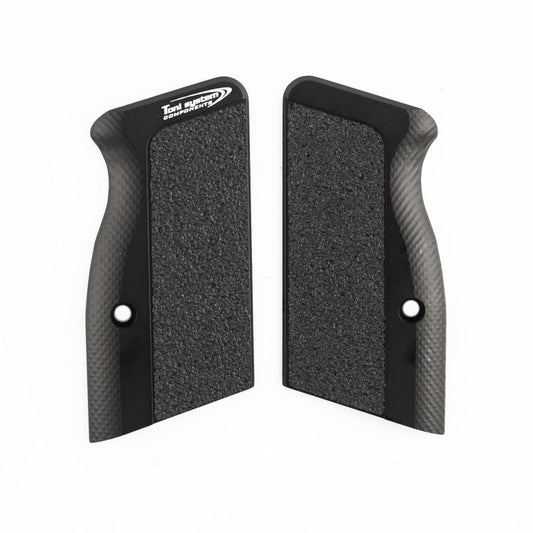Toni System Guancette High Grip corte per Tanfoglio P19L-P21L-T95F – Nero