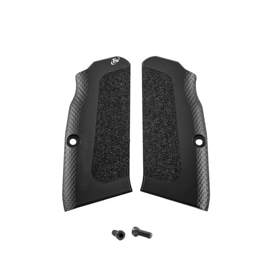 Toni System Guancette High-Grip lunghe, fusto small, per Tanfoglio – Nero