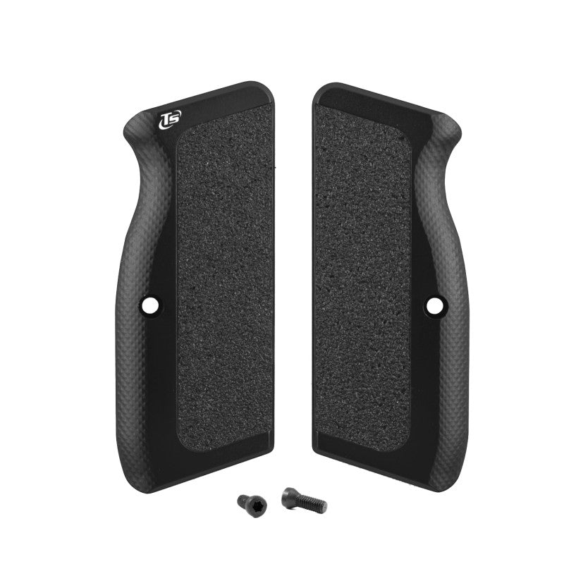Toni System Guancette High Grip lunghe per Tanfoglio P19L-P21L-T95F – Nero