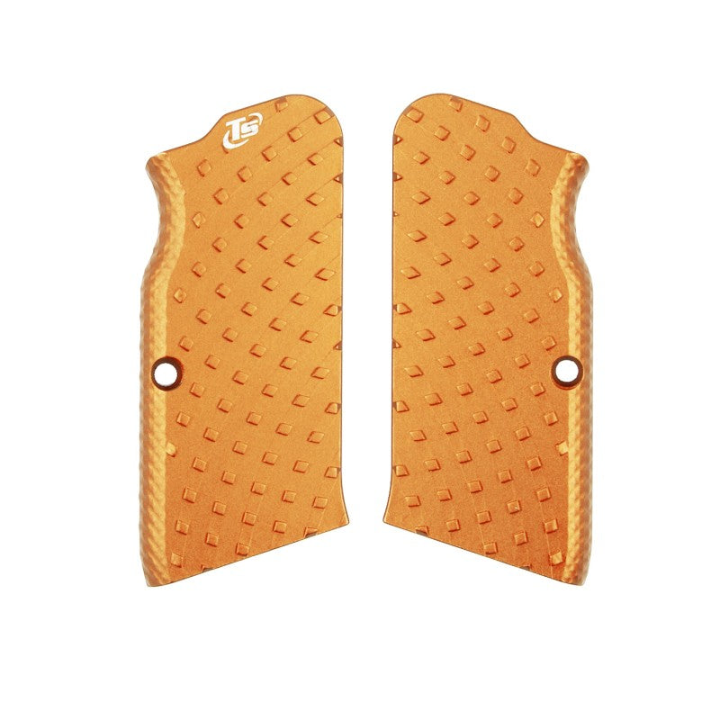 Toni System Guancette Vybram lunghe, fusto large, per Tanfoglio – Arancione