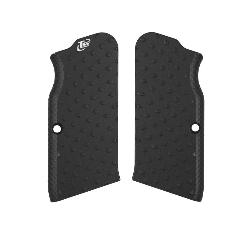 Toni System Guancette Vybram lunghe, fusto large, per Tanfoglio – Nero