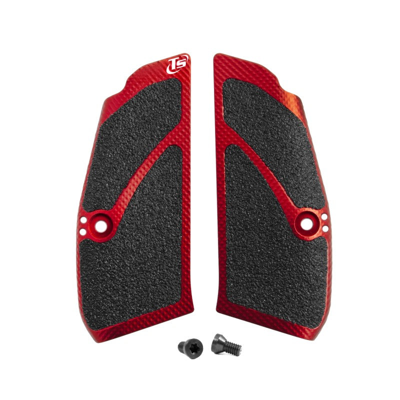 Toni System Guancette X3D alleggerite lunghe per CZ P-01 – Rosso