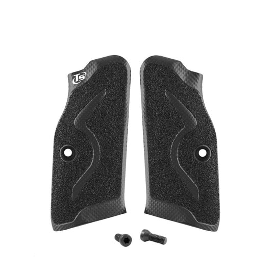 Toni System Guancette Sport Production lunghe, fusto small, per Tanfoglio – Nero