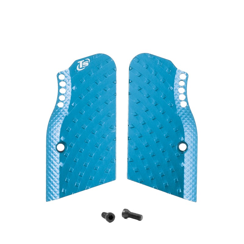 Toni System Guancette Vybram alleggerite corte, fusto small, per Tanfoglio – Blu