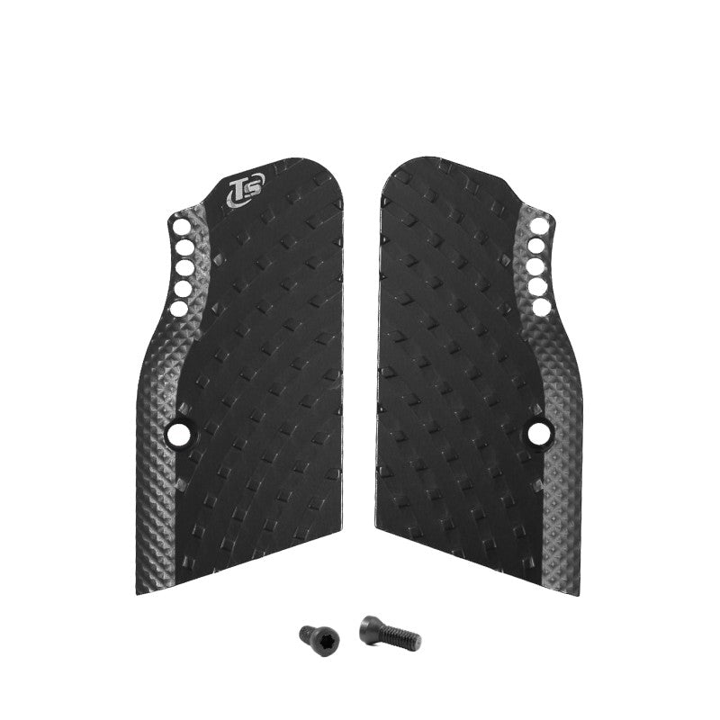 Toni System Guancette Vybram alleggerite corte, fusto small, per Tanfoglio – Nero