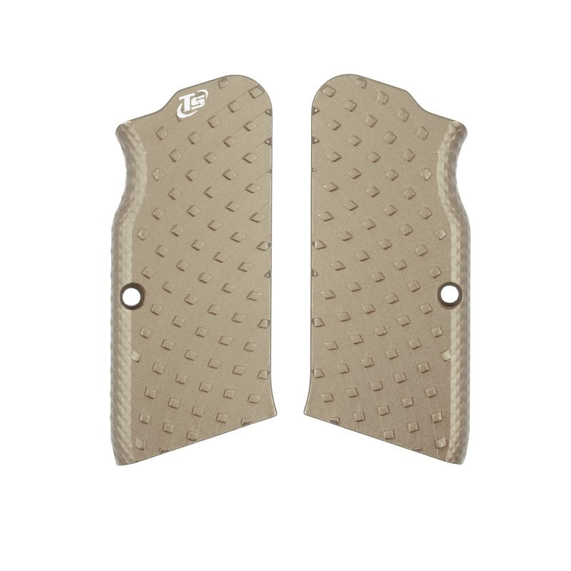 Toni System Guancette Vybram lunghe, fusto small, per Tanfoglio – Sabbia