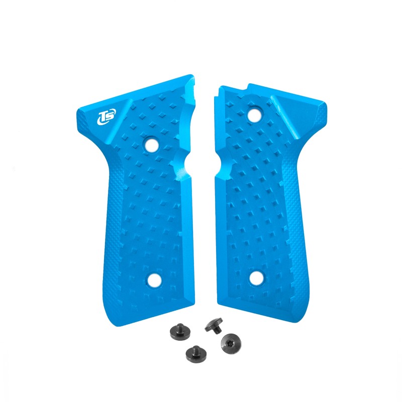 Toni System Guancette Vybram per Beretta 92, 96, 98, Elite LTT e M9A1 – Blu