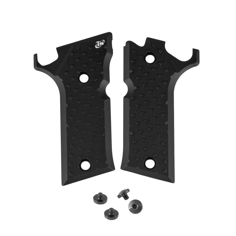 Toni System Guancette Vybram slim per Beretta 92X – Nero