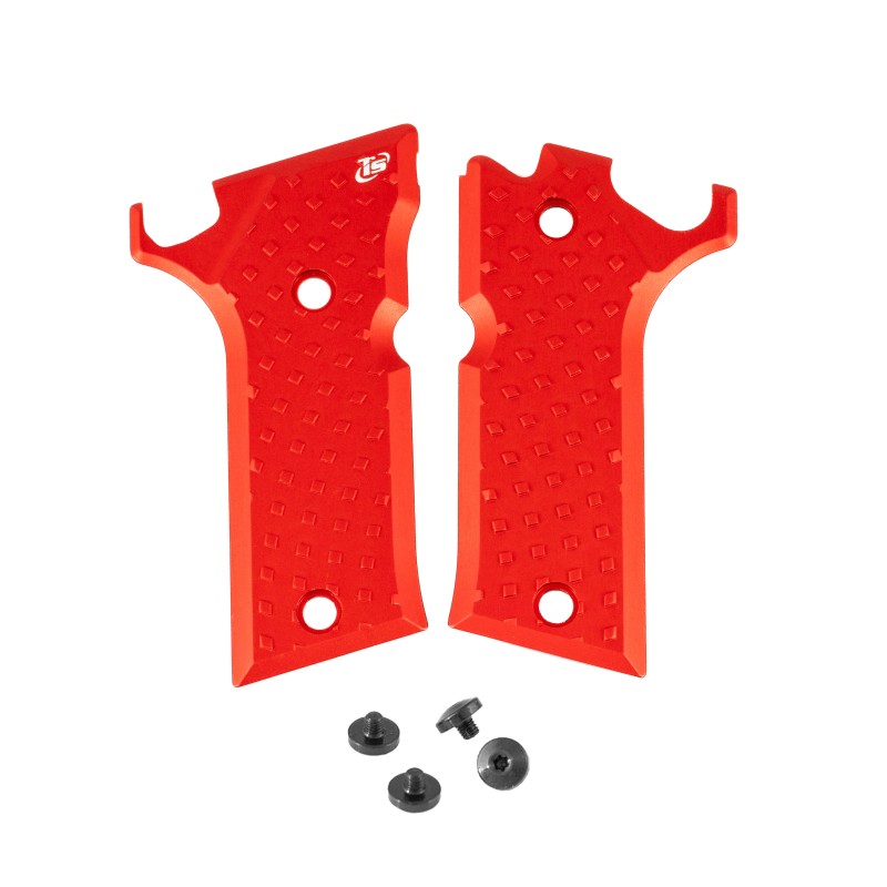 Toni System Guancette Vybram slim per Beretta 92X – Rosso