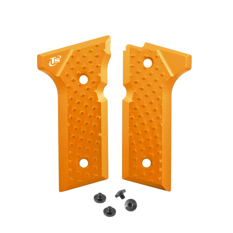 Toni System Guancette Vybram per Beretta M9A3, M9A4 e 92X Full Size – Arancione