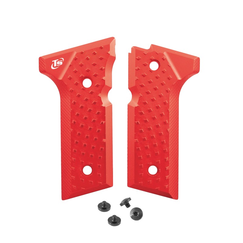 Toni System Guancette Vybram per Beretta M9A3, M9A4 e 92X Full Size – Rosso