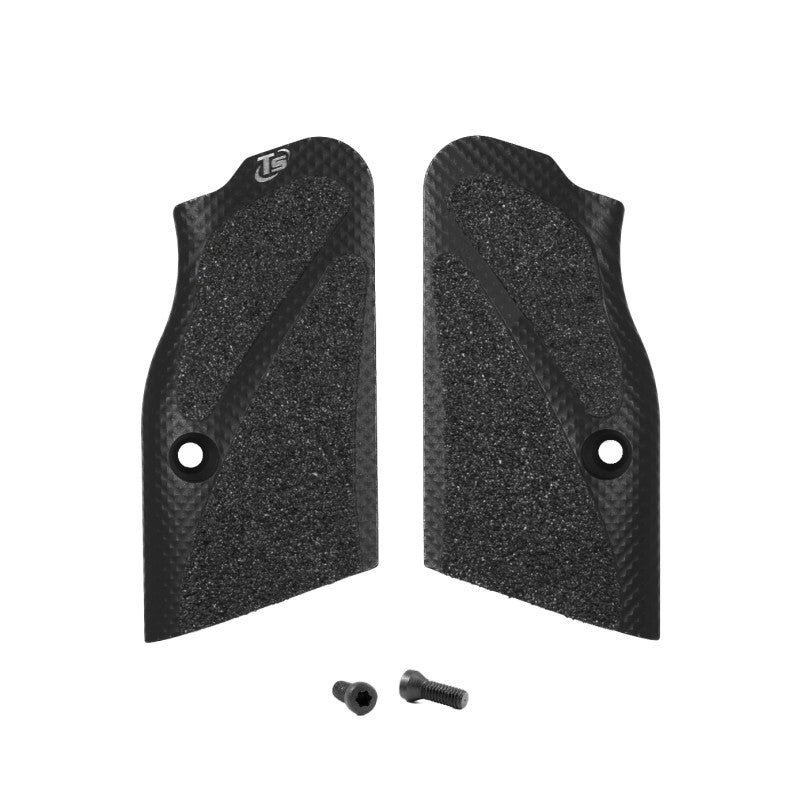 Toni System Guancette X3D corte, fusto small, per Tanfoglio – Nero