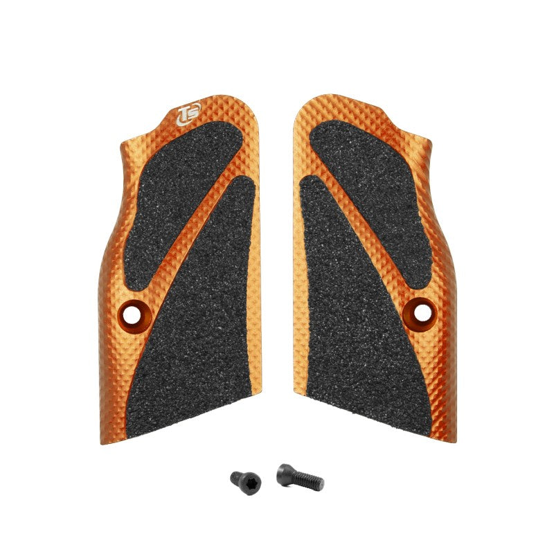 Toni System Guancette X3D corte, fusto small, per Tanfoglio – Arancione