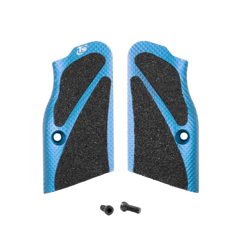 Toni System Guancette X3D corte, fusto small, per Tanfoglio – Blu