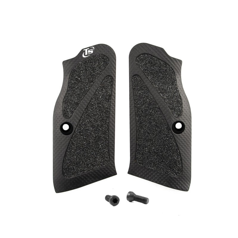 Toni System Guancette X3D lunghe, fusto large, per Tanfoglio – Nero