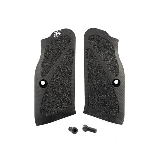 Toni System Guancette X3D lunghe, fusto large, per Tanfoglio – Nero