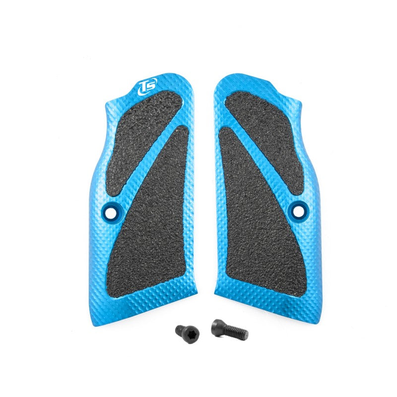 Toni System Guancette X3D lunghe, fusto large, per Tanfoglio – Blu
