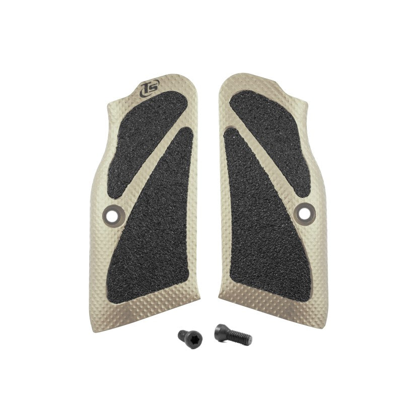 Toni System Guancette X3D lunghe, fusto large, per Tanfoglio – Sabbia