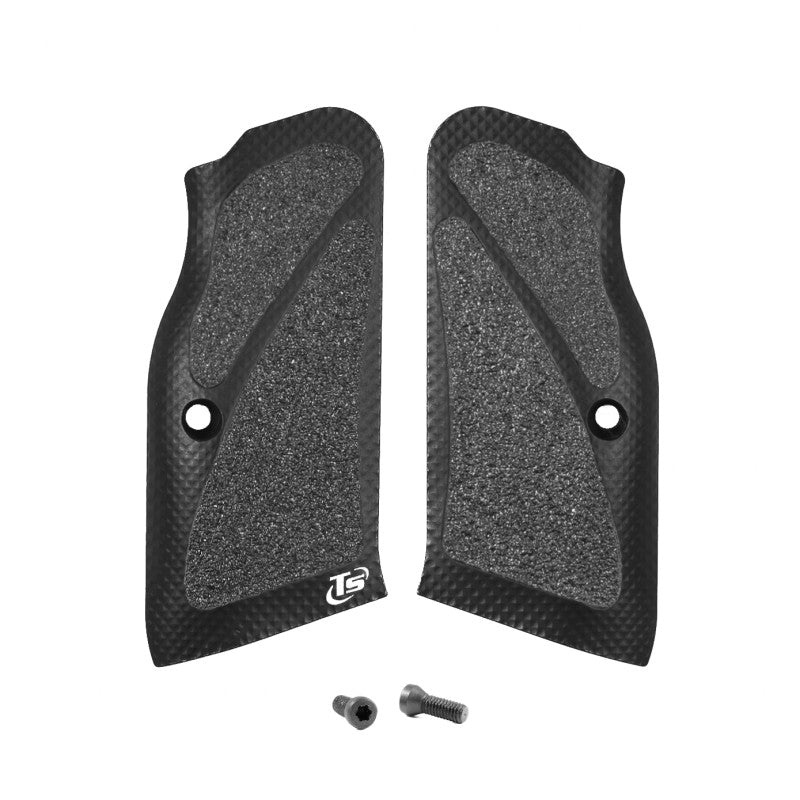 Toni System Guancette X3D lunghe, fusto small, per Tanfoglio – Nero