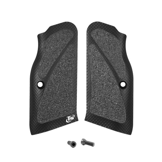 Toni System Guancette X3D lunghe, fusto small, per Tanfoglio – Nero