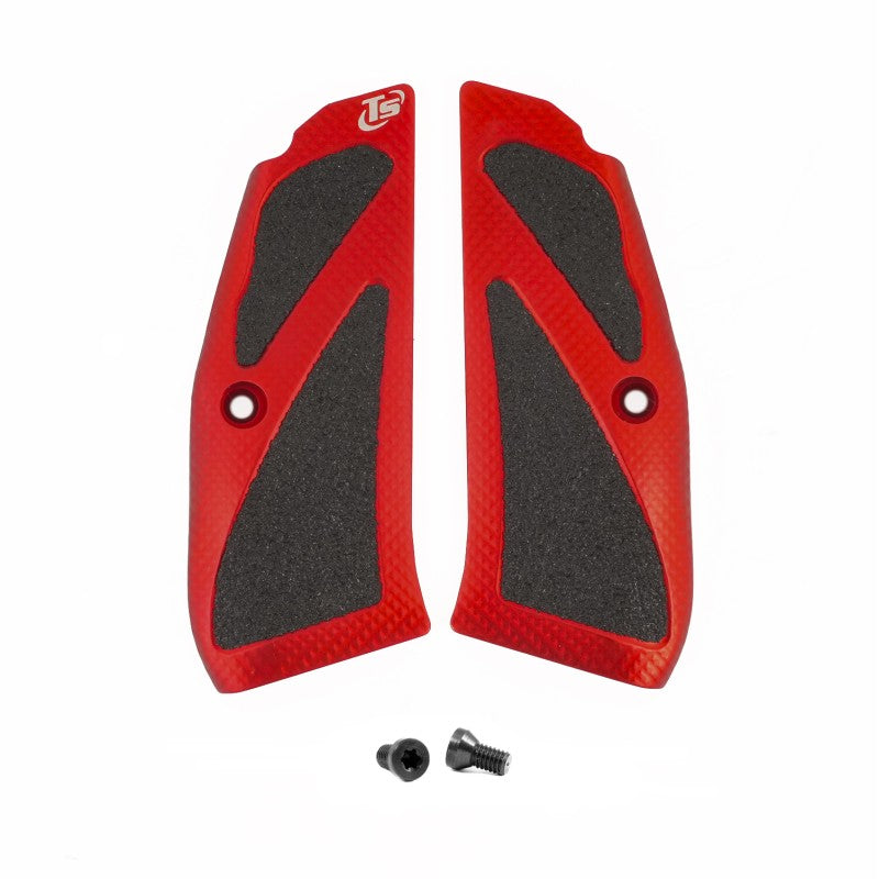 Toni System Guancette X3D lunghe per CZ Shadow e Tactical Sport – Rosso