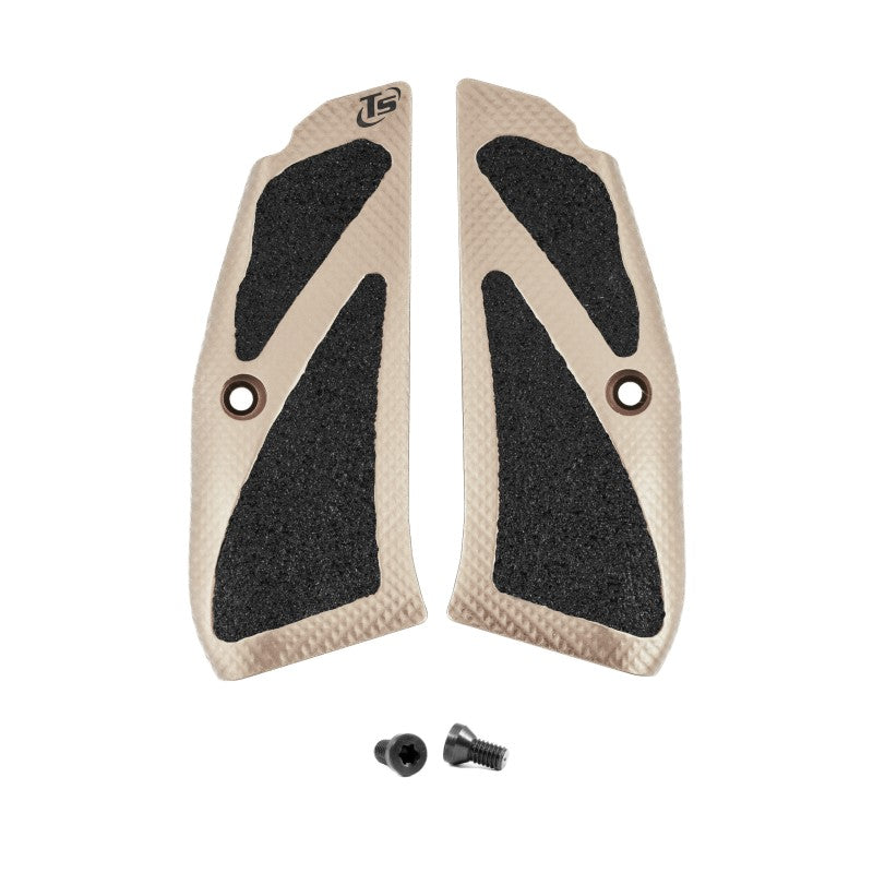 Toni System Guancette X3D lunghe per CZ Shadow e Tactical Sport – Sabbia