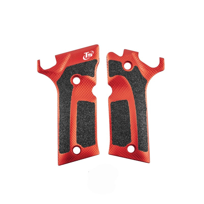 Toni System Guancette X3D maggiorate per Beretta 92X Performance – Rosso