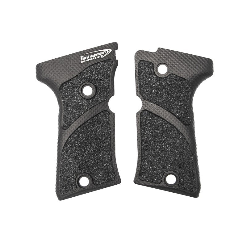 Toni System Guancette X3D slim per Beretta 92FS Compact – Nero