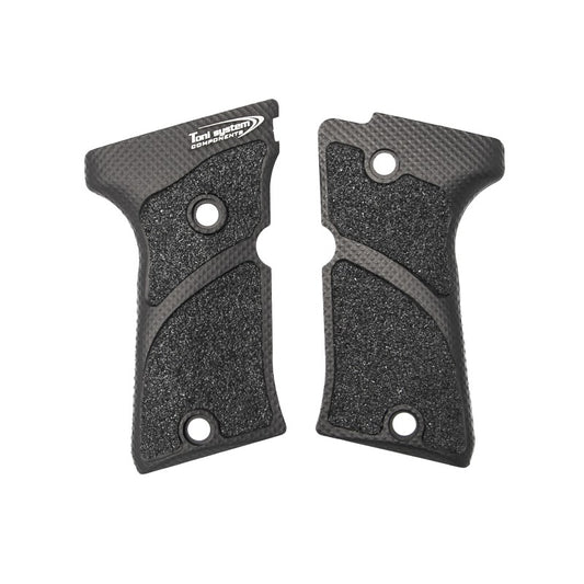 Toni System Guancette X3D slim per Beretta 92FS Compact – Nero