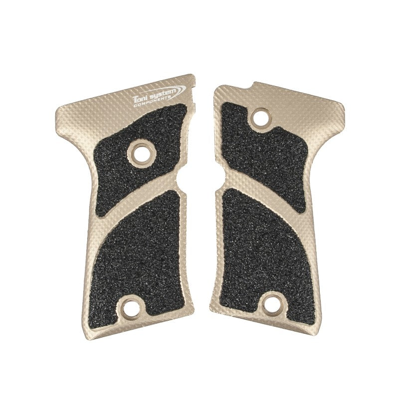 Toni System Guancette X3D slim per Beretta 92FS Compact – Sabbia