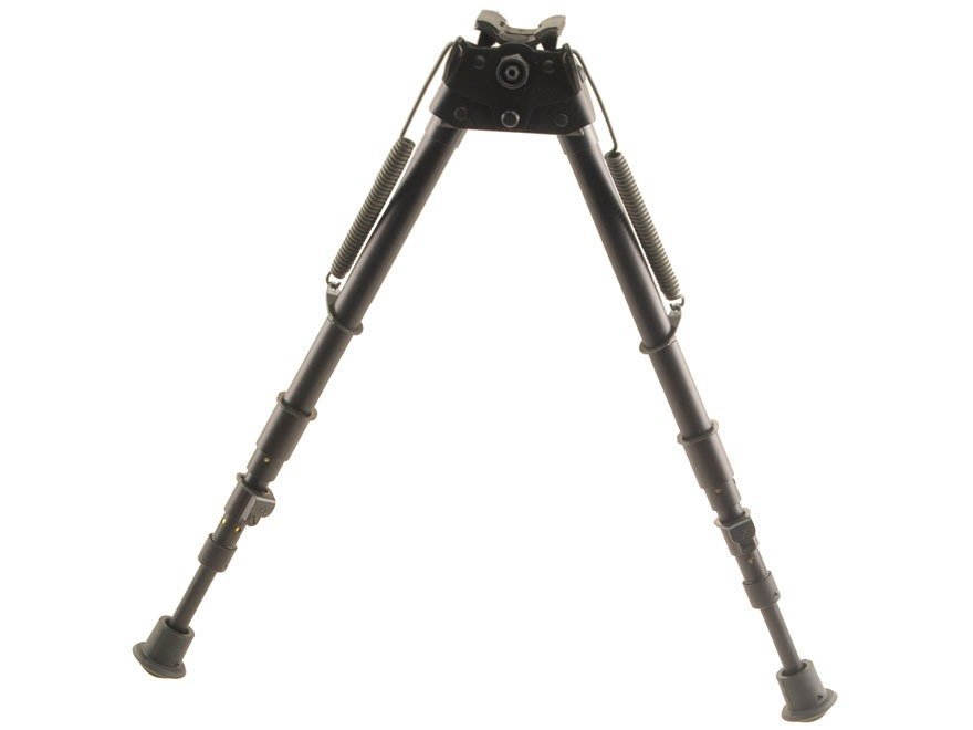 Harris S-25C Bipod Sling Swivel Stud Mount 13-1/2" to 27" - Black