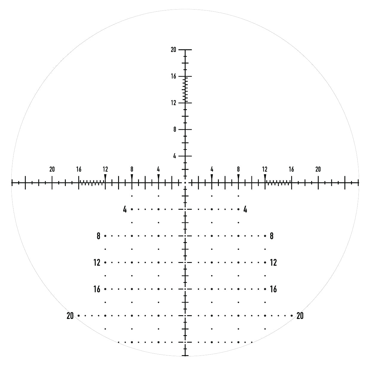 ELEMENT OPTICS HELIX  Riflescope 30mm Tube 6-24X50 FFP 1/4 MOA APR-2D Reticle - EU